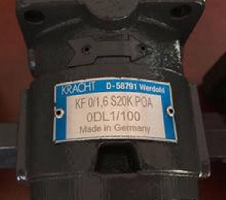 KRACHT泵头KF32RF2齿轮泵 电机泵组