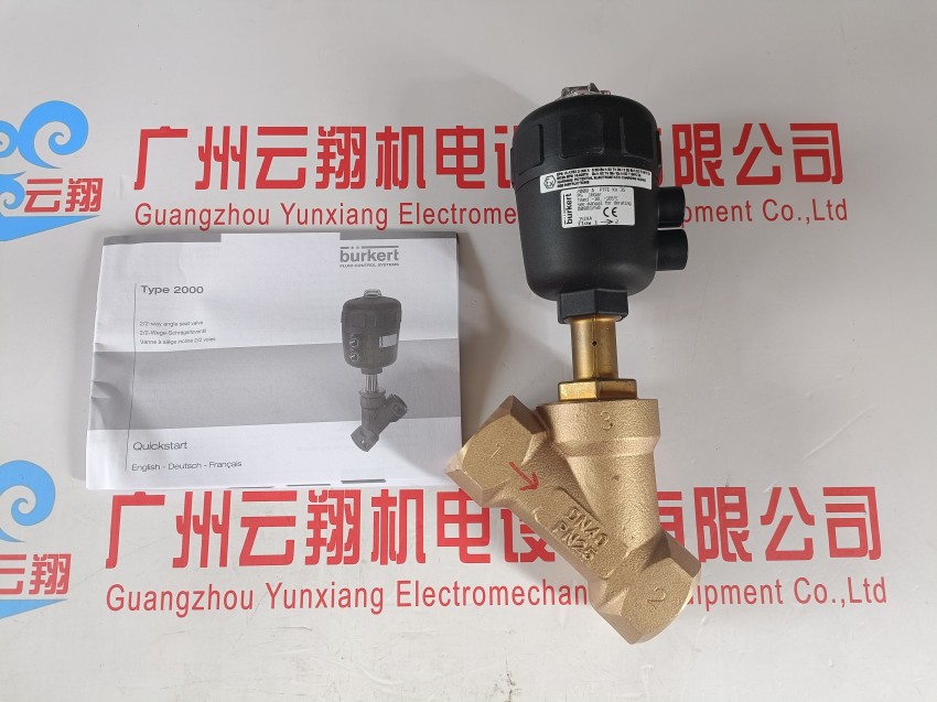 burkert宝德常开电磁阀0330 B 4.0 FKM G1/4宝得两通00141932 24V