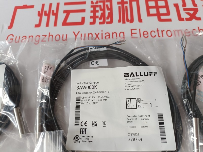 Balluff巴鲁夫 BNS 819-FK-60-101-S4R 限位开关行程开关