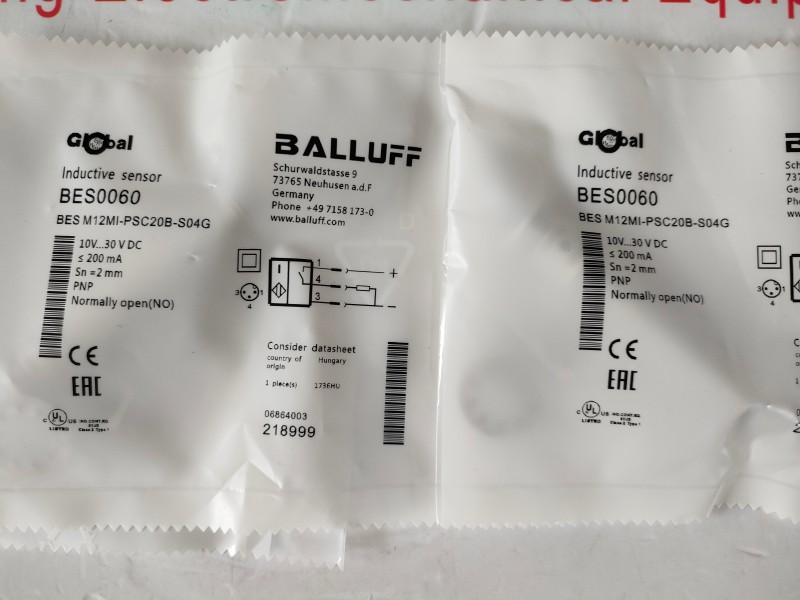 Balluff巴鲁夫 BNS819-B02-D12-61-12-10 限位开关行程开关