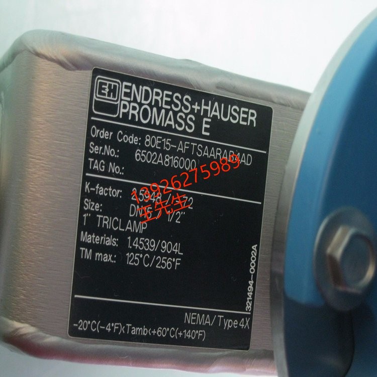 E+H 电磁流量计 10L1H-UE0A1AG2A4AA