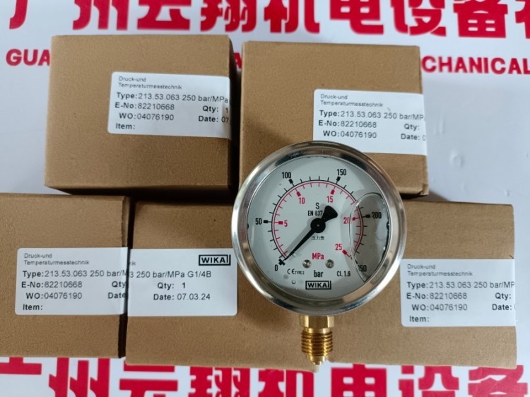 762.14.160德国威卡WIKA过滤器防腐差压表