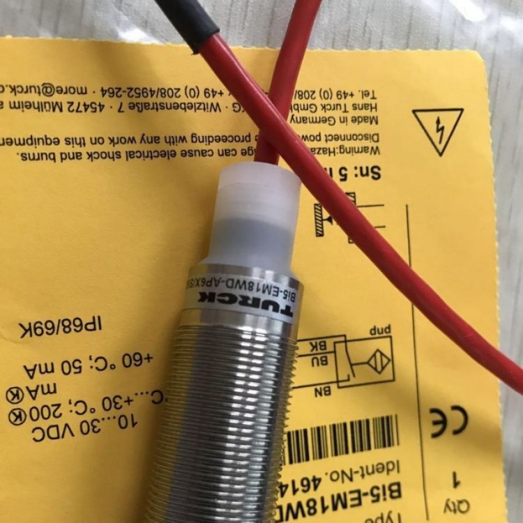 电感式传感器BI3U-EM12-AP6X-H1141原装图尔克TURCK