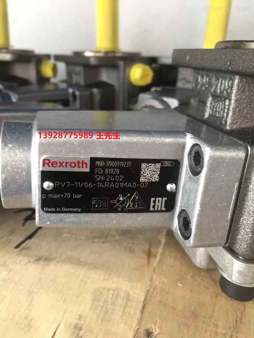  rexroth力士乐柱塞泵 A10VO18DRSC/53R-VSC11N00&nbsp;