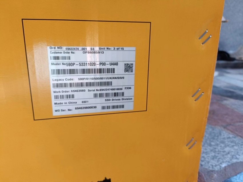 Parker/派克调速器591P/0110/500/0011/UK/AN/0/230/0  110A 500V不可逆